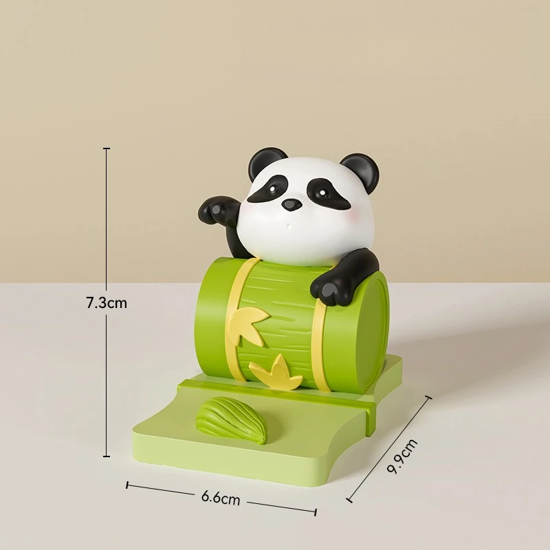 Panda Cartoon Mobile Phone Holder Creative Sichuan Merchandise Desktop Gift Mobile Phone Holder Cute Panda Tablet Holder