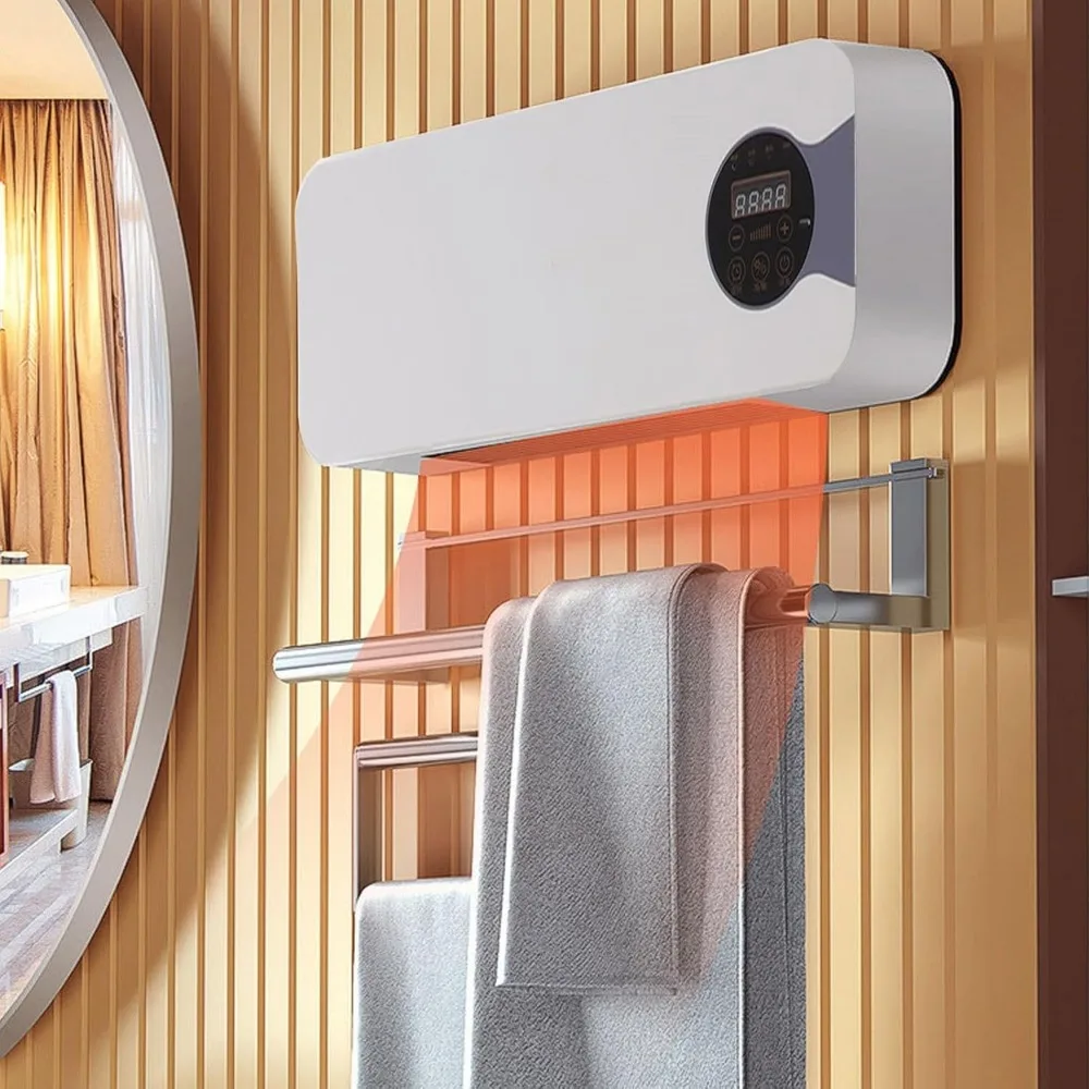 Haoyunma 2024 Nieuwe Draagbare Kanaalloze Airconditioner, Aan De Muur Gemonteerde Airconditioner, 2 In 1 Aan De Muur Gemonteerde Airconditioner En Verwarming