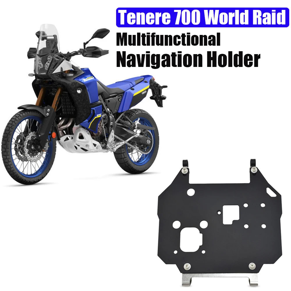 

Tenere 700 World Raid Motorcycle Mobile Phone Navigation Holder For Yamaha Tenere700 Multifunctional Monitor Base GPS Stabiliser