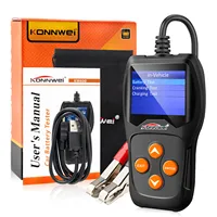 KONNWEI KW600 Car Battery Tester 12V 100 to 2000CCA 12 Volts Battery Tools for the Car Quick Cranking Charging Diagnostic