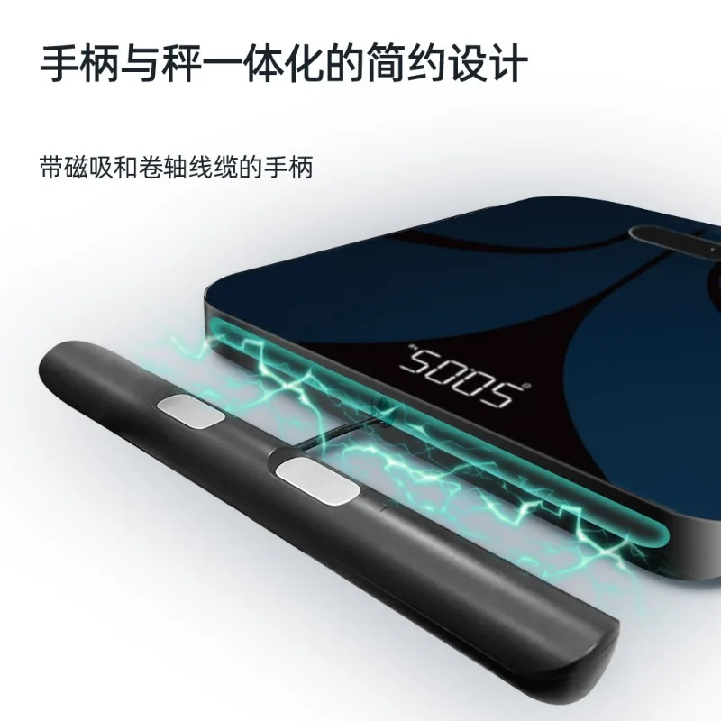 Eight‑electrode Body Fat Scale Dual‑frequency High‑accuracy Gear With Smart APP Function Home Body Weight And Fat Measurement