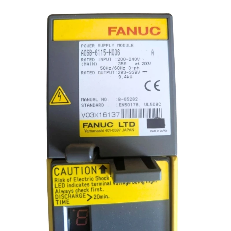 

Сервоусилитель Fanuc A06B-6115-H006, проверен, исправен, с быстрой доставкой