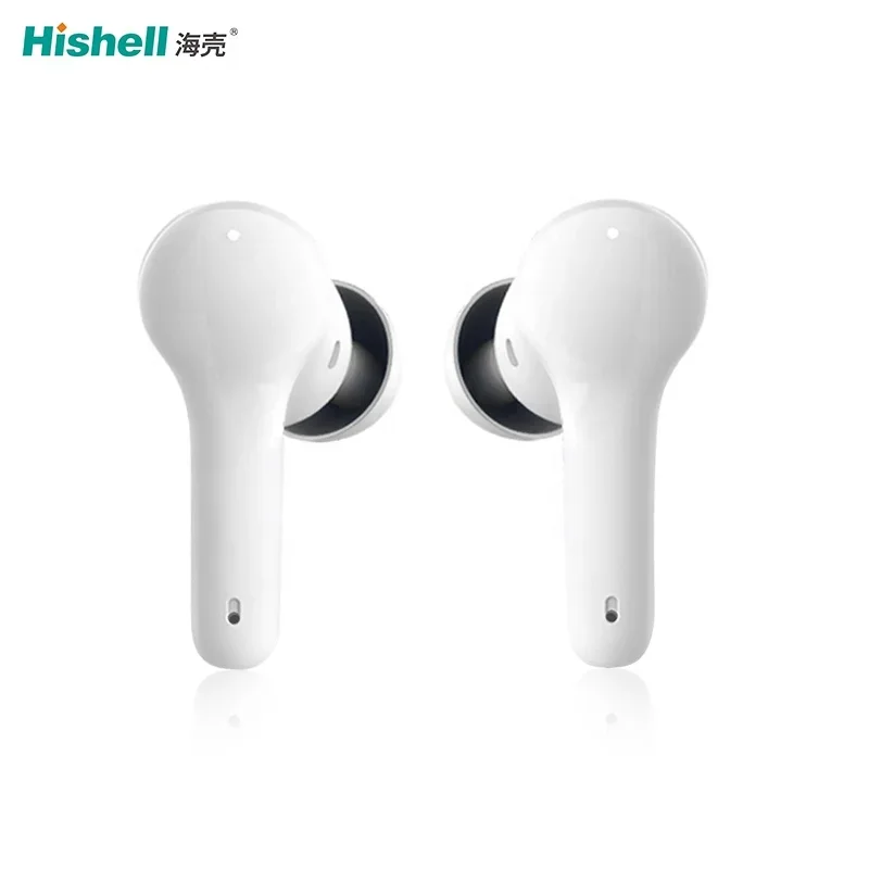 Fashion Mini Wireless Dual Earbuds In Ear Translation Headset Noise Cancel Sport Translation Earphone