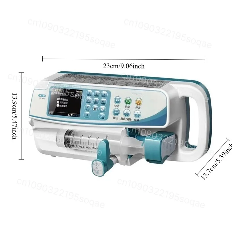 HK400I Single Channel Infusion Syringe Pump - Medical Grade for Hospital Clinic & Ambulatory Use
