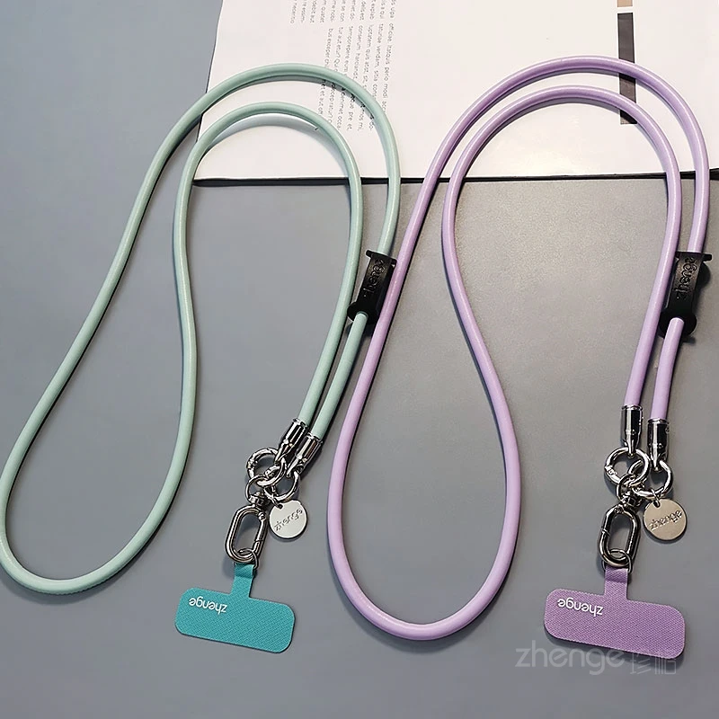 

Ремешок для мобильного телефона через плечо, модный женский простой кожаный ремень на плечо, длинная походная сумка-цепочка, универсальный новый продукт