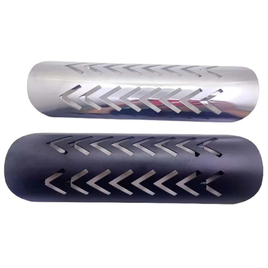 

Universal Arrow Style Motorcycle Exhaust Pipe Heat Shield Cover Steel Muffler Protector Guard For Harley Chopper Cruisers Honda