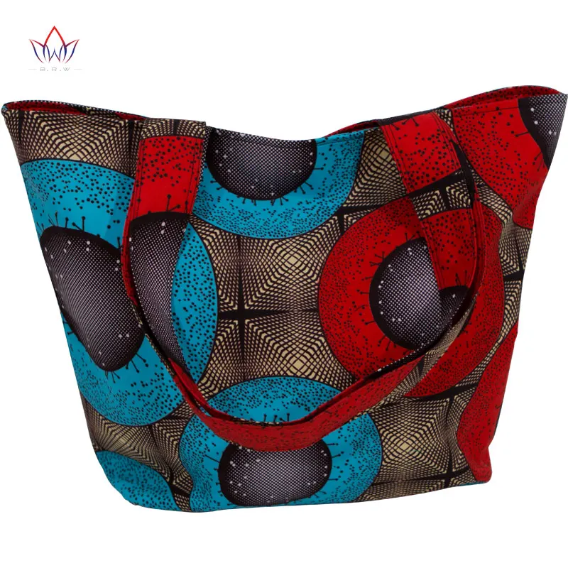 Tela de cera Real de alta calidad para coser, bolso de mano con estampado de cera de moda para mujer africana, forro completo para bolsos africanos