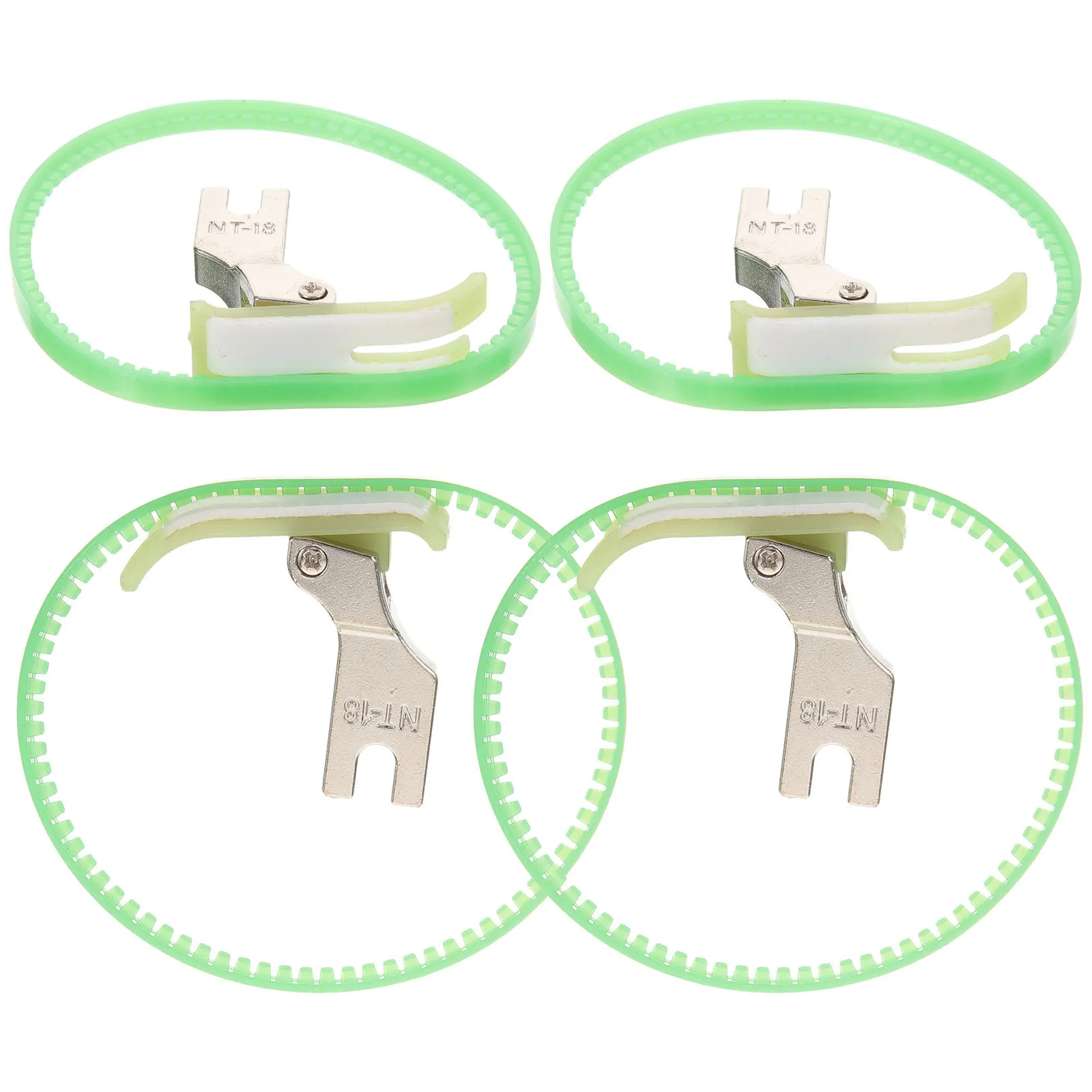 4 قطعة ماكينة خياطة قطعة قدم الضغط في ماكينة الخياطة الصلب خياطة قدم لخياطة اللحف خليط متعددة الوظائف استبدال الخياطة العرض