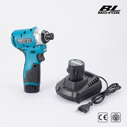 12V Brushless Electric Screwdriver Adjust Torque Wireless Electric Impact Drill with 2000mAh For Makita Battery DIY Power Tool