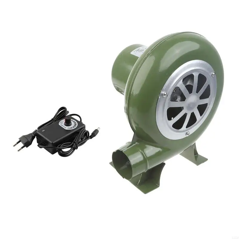 X37E BBQ Blower Mini Pandai Besi Menempa Blower dengan Saluran Besi Gear Kipas Blower Listrik