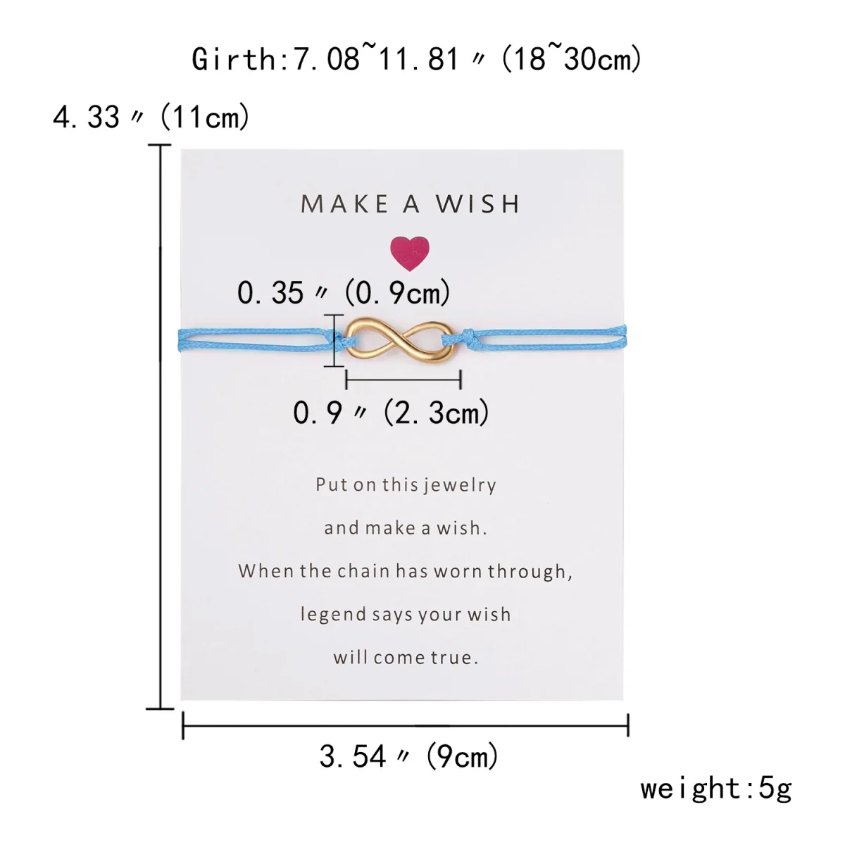 الحد الأدنى إنفينيتي رمز سوار للنساء الرجال الموضة اليدوية مضفر حبل ملون سلسلة الكلمات 8 الإسورة مجوهرات الصداقة #2