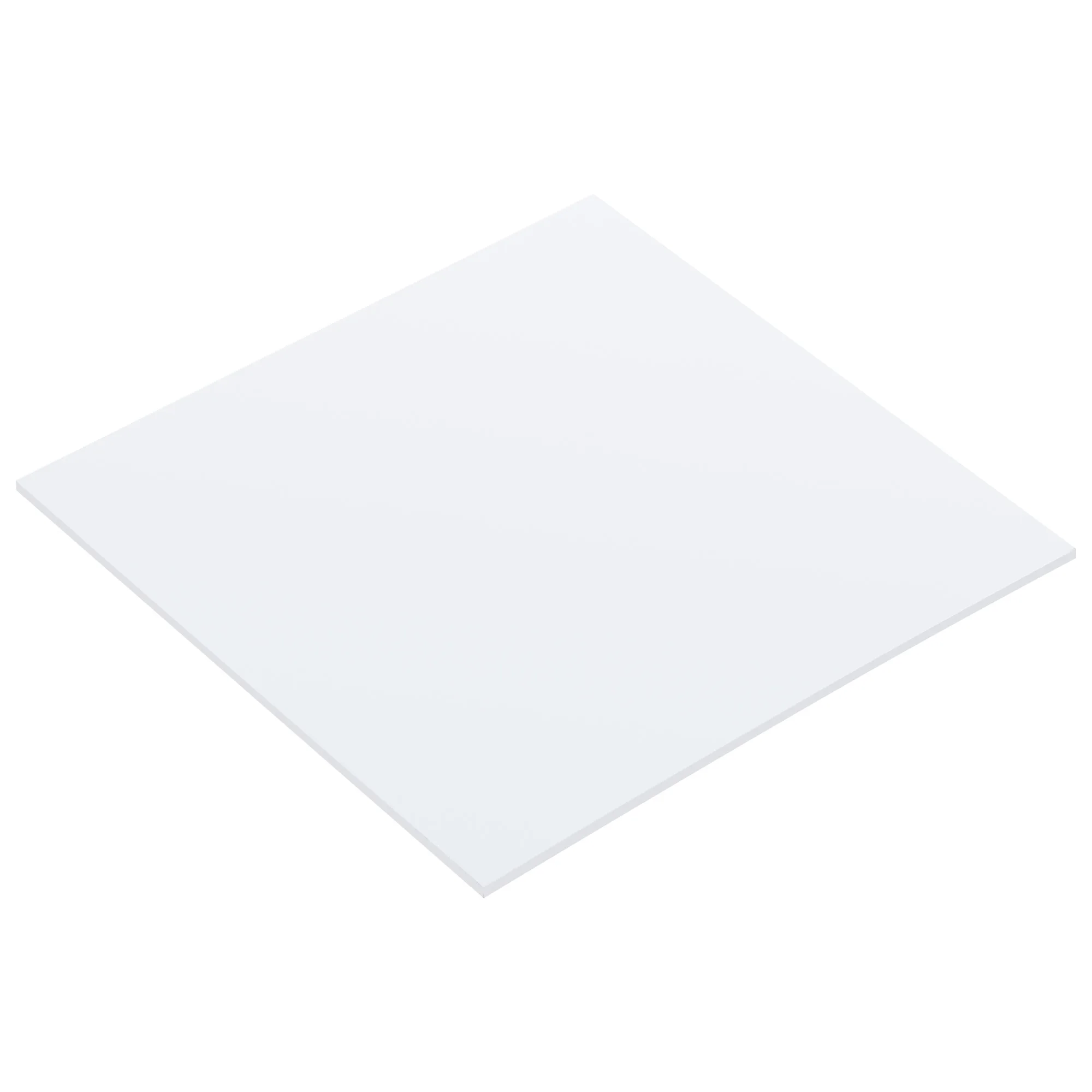 uxcell UHMW Sheet Ultra High Molecular Weight Polyethylene Sheet Hard Plastic Sheet Board 10''x 10'' x 0.08'' White