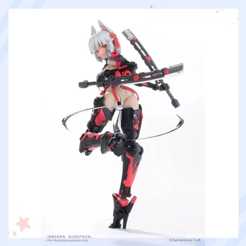 

In Stock Rakshasa Scarlet Fox Project Rosa original machine girl 1/10 painted finished Anime Figure Model Toy