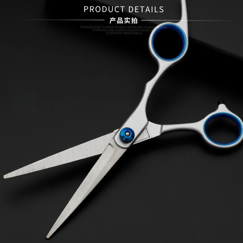 Professional Stainless Steel Scissors for Hair Thinning Clipper 6 inches Hairdressing Products Haircut Trim Hairs Cutting Tool