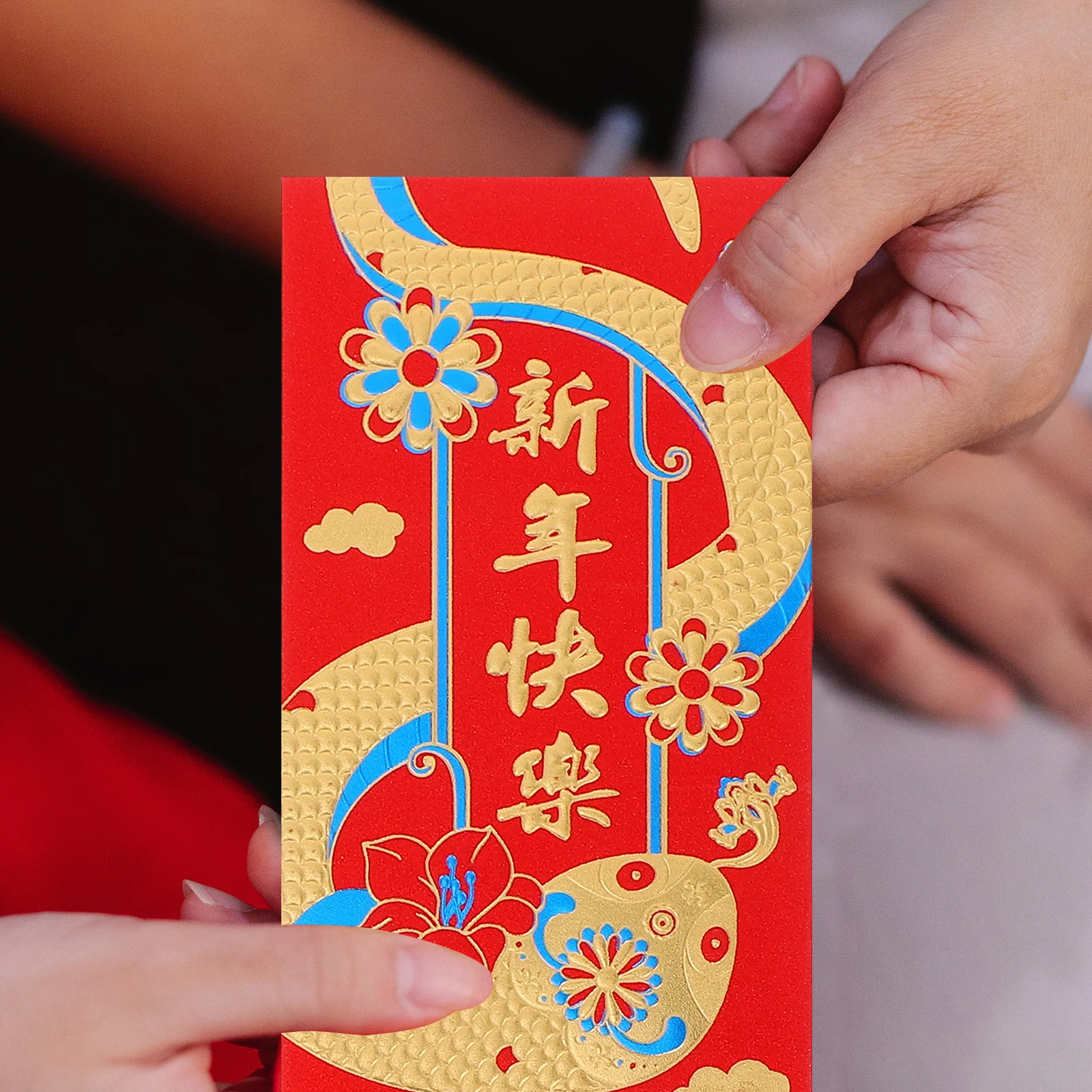 

30Pcs New Year Red Envelope Year of The Snake Decorative Money Holders Lunar Chinese Cash Envelopes for Weddings Celebrations