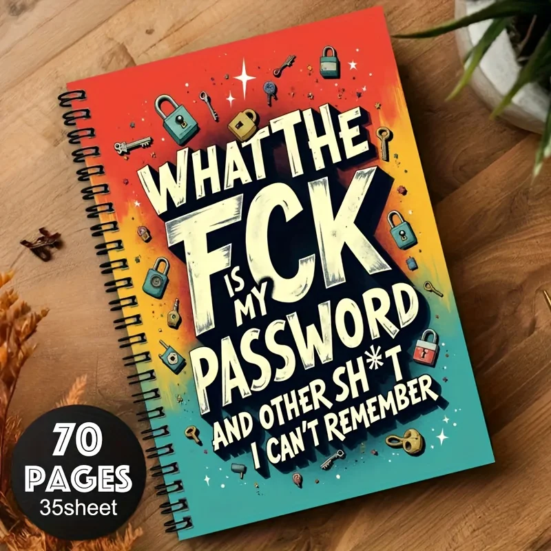 الكتب اليدوية، العناصر الشعبية، كتاب كلمة المرور 70 صفحة، المصنف، دفتر السجل، دفتر الملاحظات، كتاب الخطة، كتاب الملف #2