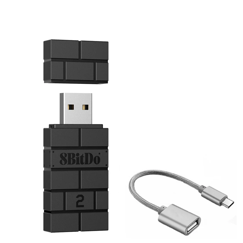 8BitDo Bluetooth-адаптер для Nintendo Switch - беспроводное подключение — фото товара