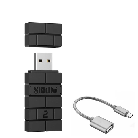 8BitDo Bluetooth-адаптер для Nintendo Switch - беспроводное подключение — фото товара