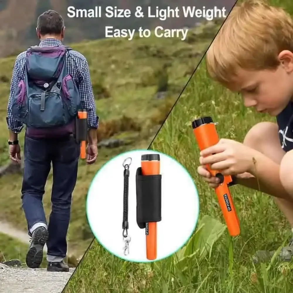 Portable Handheld Sensitive Metal Detector pointer Pinpointing waterproof 360°Scanning Locating For Outdoor Gold Digge