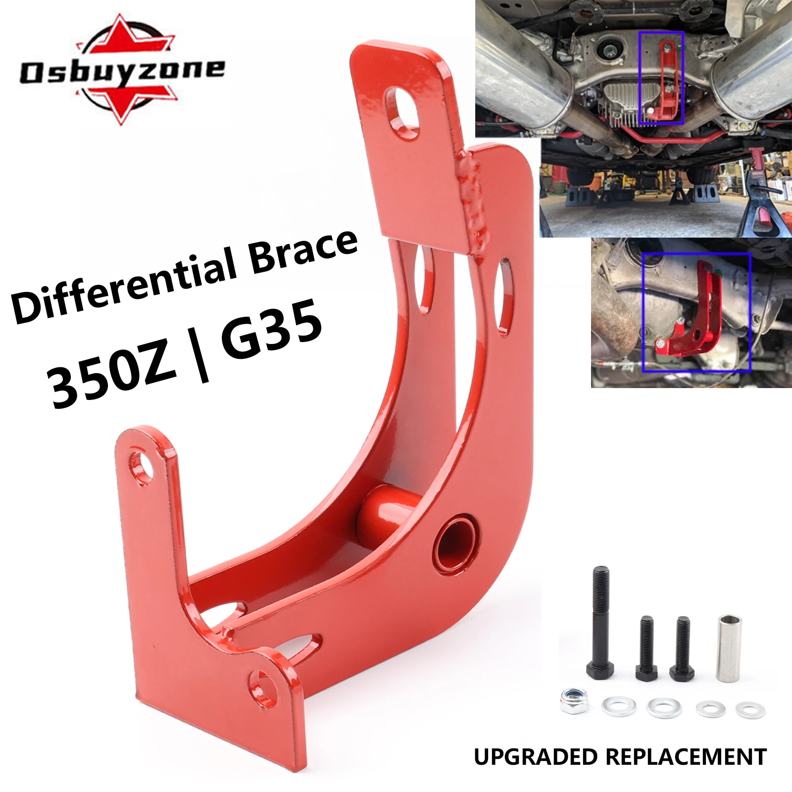 

performance Differential Brace for Nissan 350Z - V35 Skyline - G35 Vq35de Diff Brace VQ35DE, VQ35HR