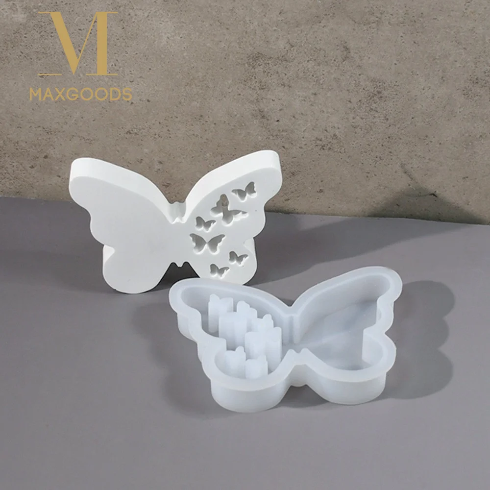 

Креативная 3D-форма для бабочек из силикона, многоразовая, прочная, для лепки из глины, гибкая форма для рукоделия, для DIY-проектов