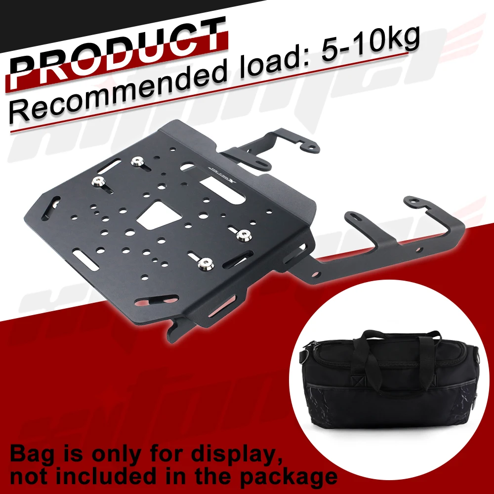 لهوندا NC700S NC700X NC750X NC750S التلقائي DCT 2012-2020 2022 2023 2024 الخلفية رف أمتعة البضائع الرف حامل صندوق السيارة دعم