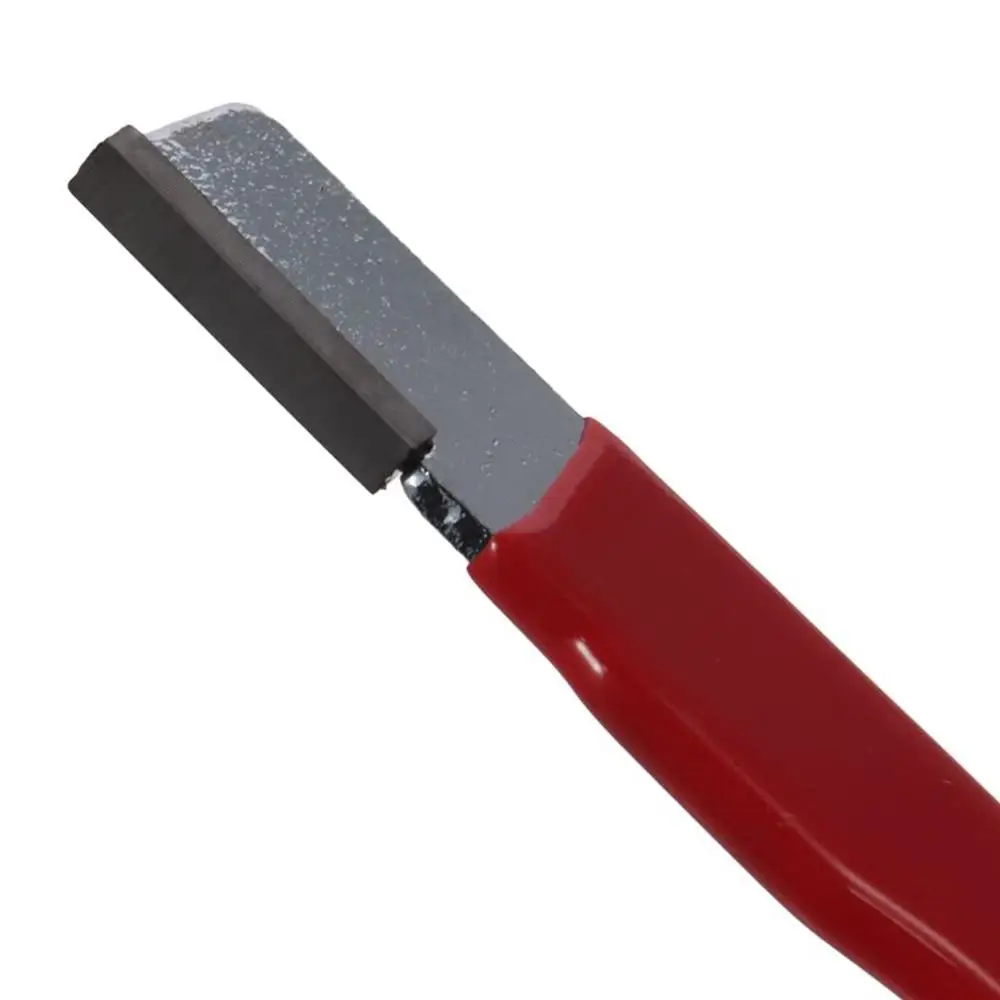 كربيد حديقة أداة مبراة شفرات الجيب الأحمر شفرات مبراة 5.03*0.59 بوصة شحذ أداة حفظ الحادة #4