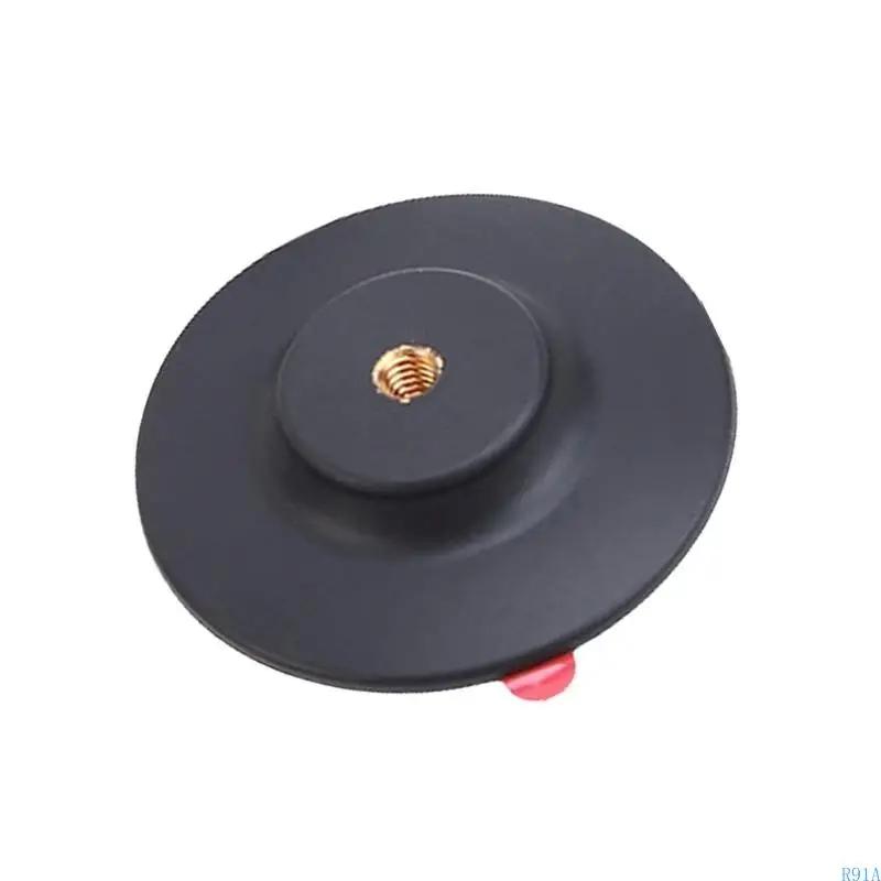 R91A Adhesive Mounting Base D66mm D90mm Base Strong Adhesive Bracket For Cameras And Phones For Car Dashboards And More