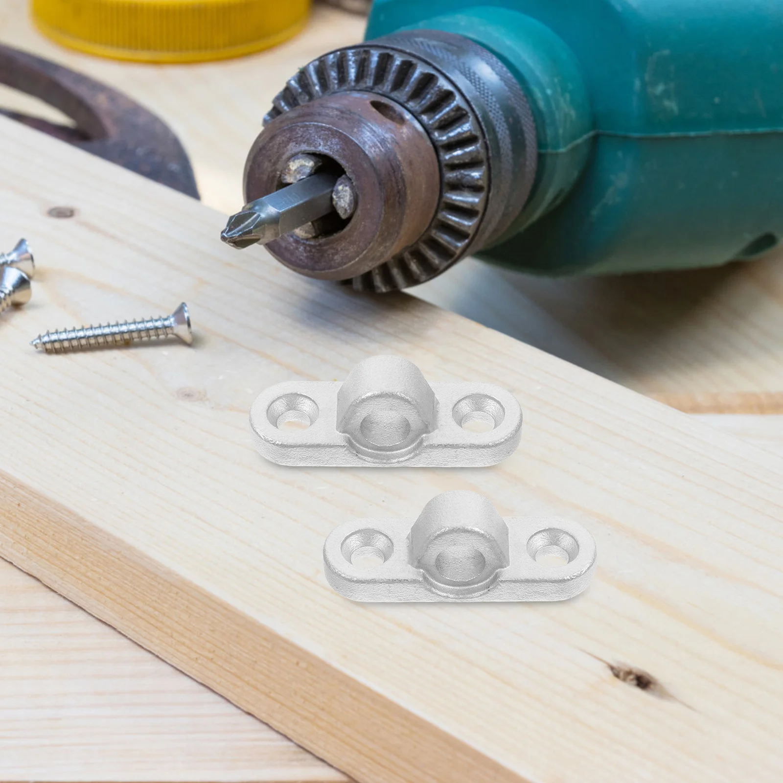 

6Pcs Stainless Steel Rv Bottom Bracket Wall Hole Accessories Awning Mounting Bracket Outdoor Canopy Support Replacement