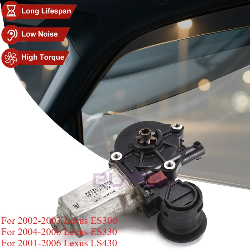 BUPEK Car Power Window Motor for Lexus ES300 ES330 LS430 Electric Glass Regulator Motor Genuine Parts Car Accessrories