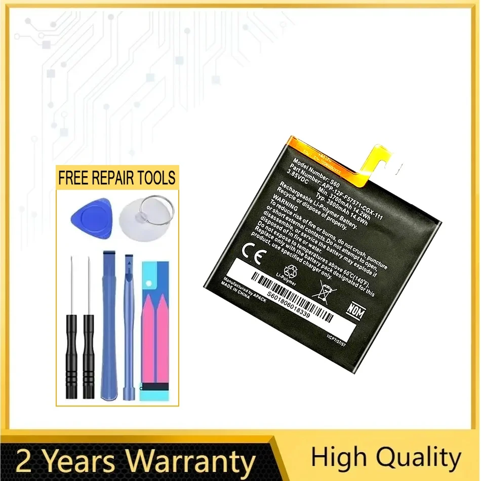 

Аккумулятор для мобильного телефона S60 для Caterpillar Cat, мощные батареи, с полным комплектом инструментов