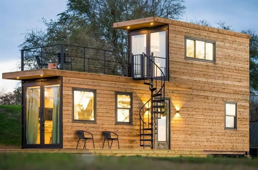 Cheap Container Van House New Design Modular Container House Portable Homes 2 Bedroom Container House