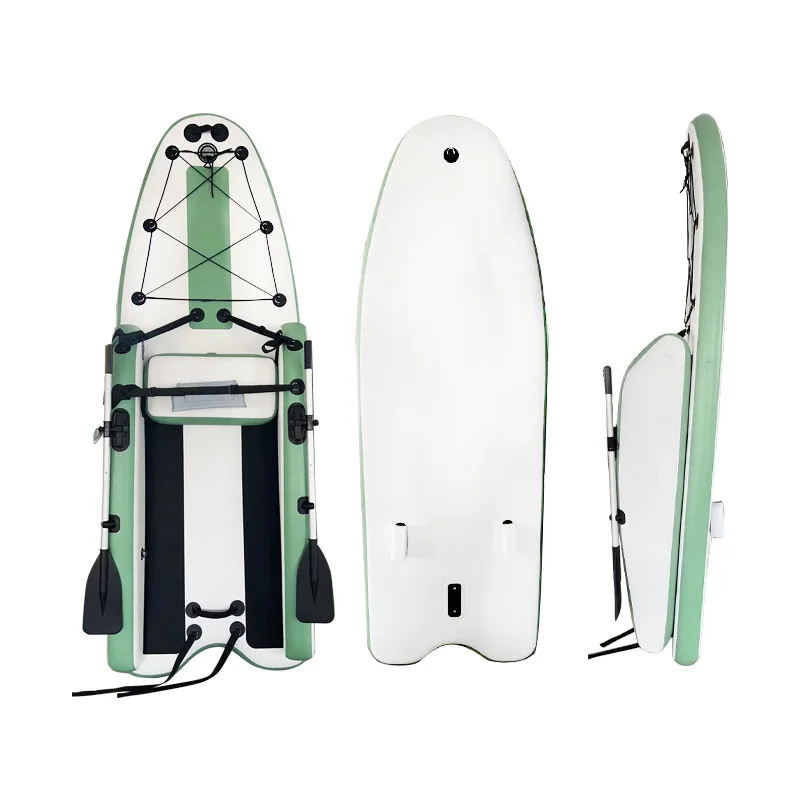 

Thick Rubber Inflatable Fishing SUP Paddle Board Kayak Boat Custom Logo