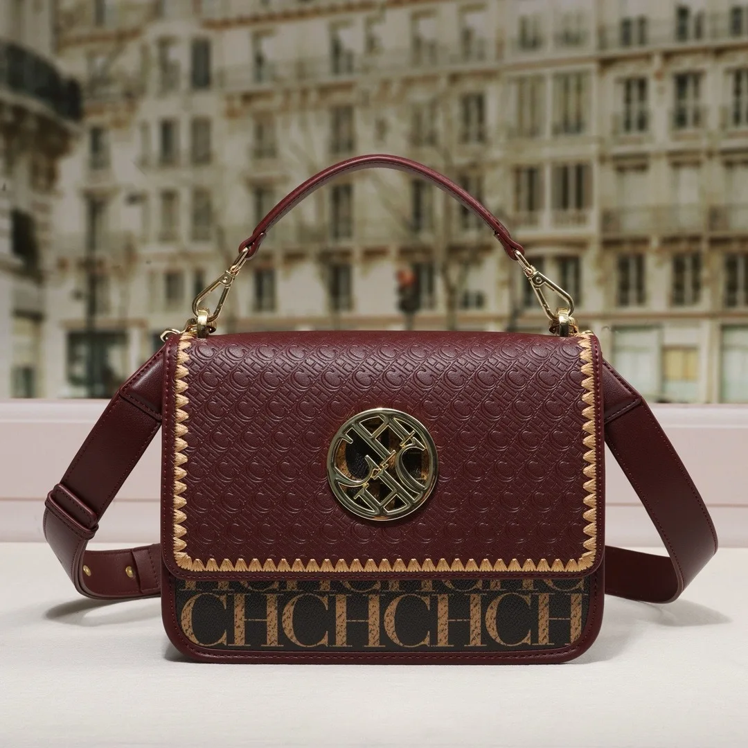 

2025 Premium Crossbody Bag for Women, Large Tote with Color-Blocking & Letter Embossing, Multipurpose Elegant Purse