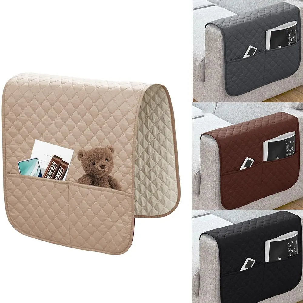 Remote Control Storage Pockets Sofa Arm Covers Space Saver Couch Holder Armrest Cover Storage Bag Waterproof Hanging Bags