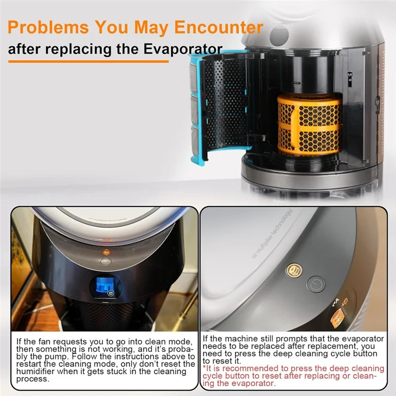 

Versatile Air Purifier Filter Replacement For Dyson Purifier Humidify+Cool PH01 PH02 PH03 PH04 PH3A Air Purifiers Parts
