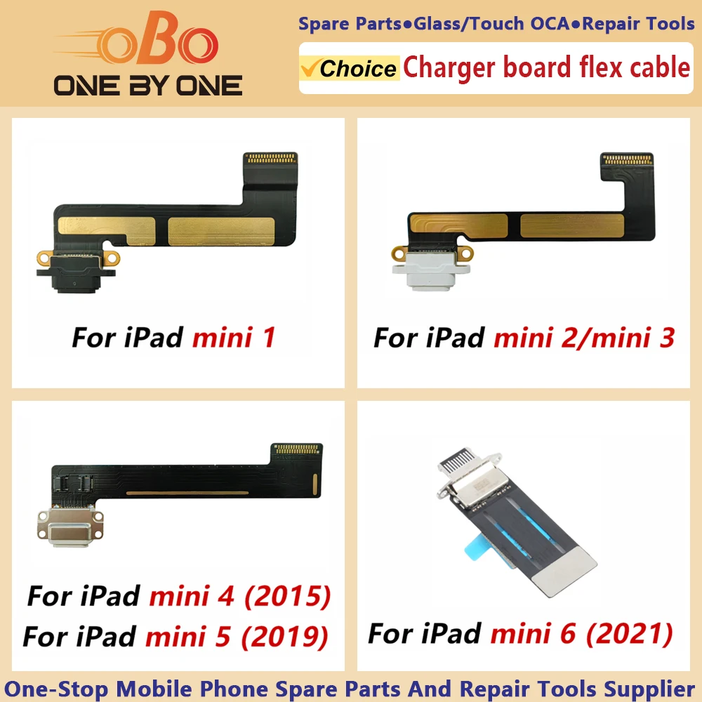 Conector doca porta de carregamento usb cabo flexível para apple ipad mini 1 2 3 4 5 6 2015 2019 2021 peças reparo da placa do carregador