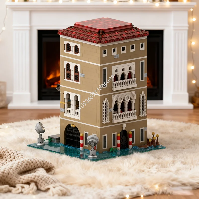

3249pcs MOC Sinking Palace Cinema Modulared Model Building Blocks Assemble DIY Festivals Gift Idea Education Toys Birthday