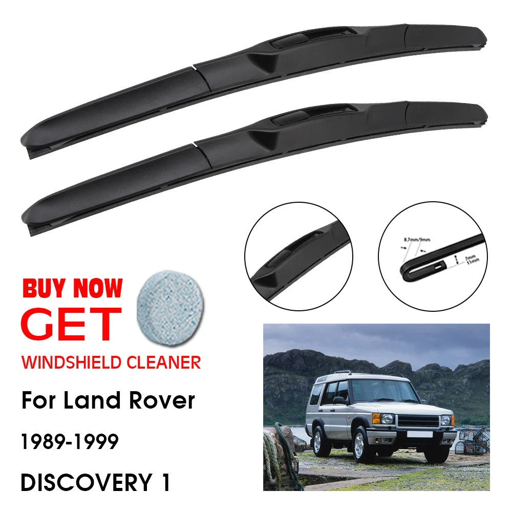 

Car Wiper Blade For land Rover DISCOVERY 1 18"+18" 1989-1999 Front Window Washer Windscreen Windshield Wipers Blades Accessories