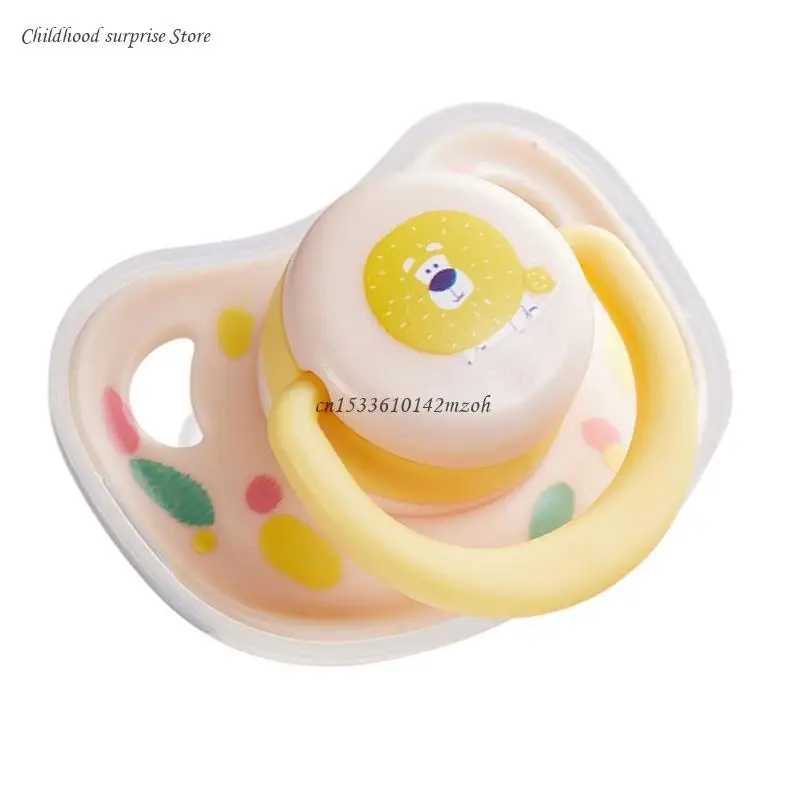 Calming Baby Pacifier Breathable & ปลอดภัยซิลิโคนทารกแรกเกิด Pacifier แบบพกพา Gentle Soothe Pacifier สำหรับเด็กผู้หญิงของขวัญ