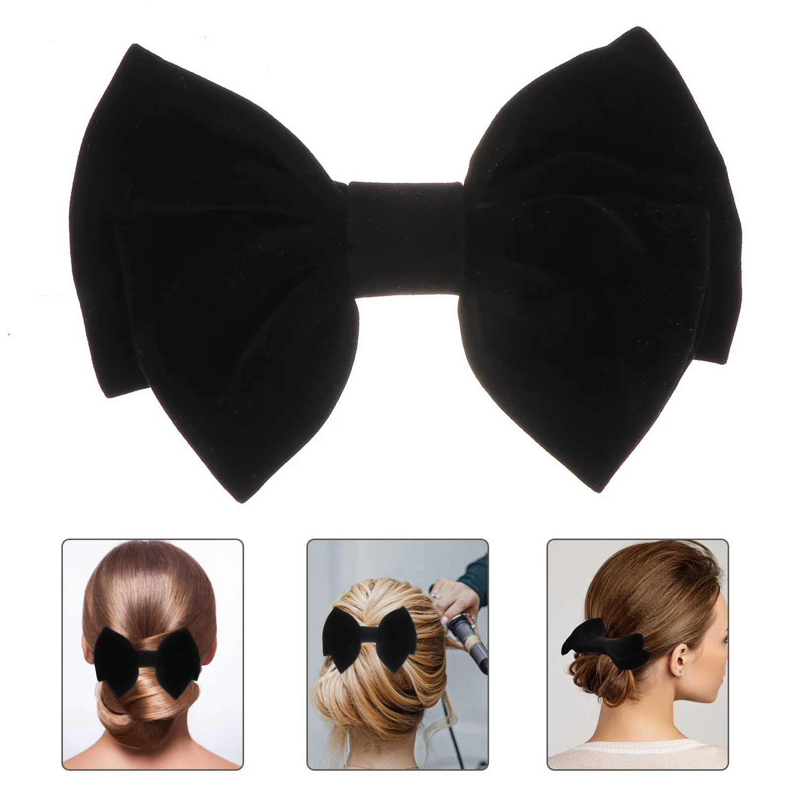 

Fashion Hair Pins Bowknot Design Attract More Attentions Elegant in Crowd Wear