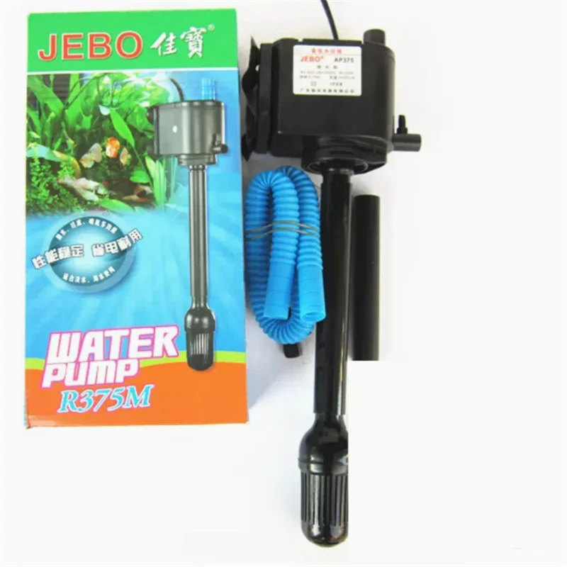 

Original JEBO R375M AP375 water pump for aquarium fish tank ultra silent filter pump bomb free shipping