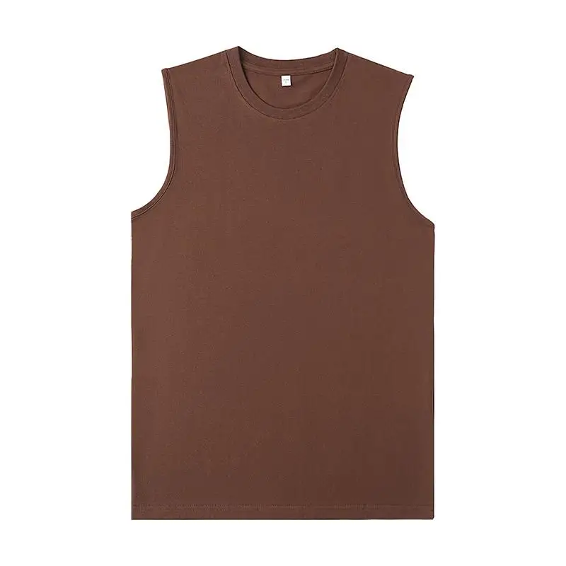 Quick Dry Custom 230g Cotton T-shirts Tank Tops Print Logo Personalization Basketball Jersey Clothes For Man Running Gymnastics