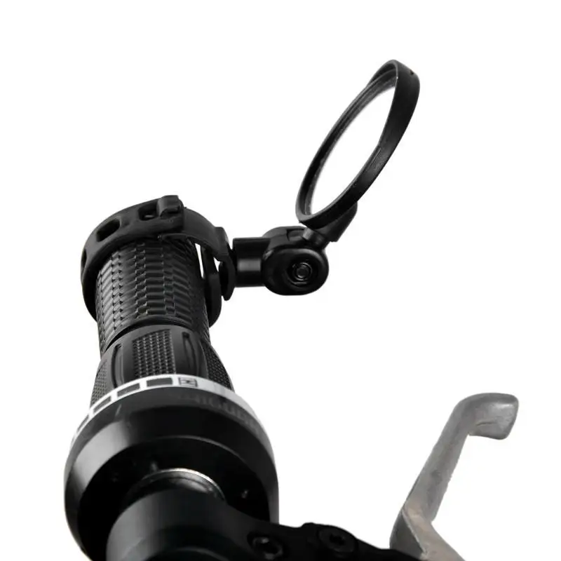360 Degree Adjustable Electric Scooter Rearview Mirror Rotatable HD Glass for Student Adult E-Scooter Daily Commuting
