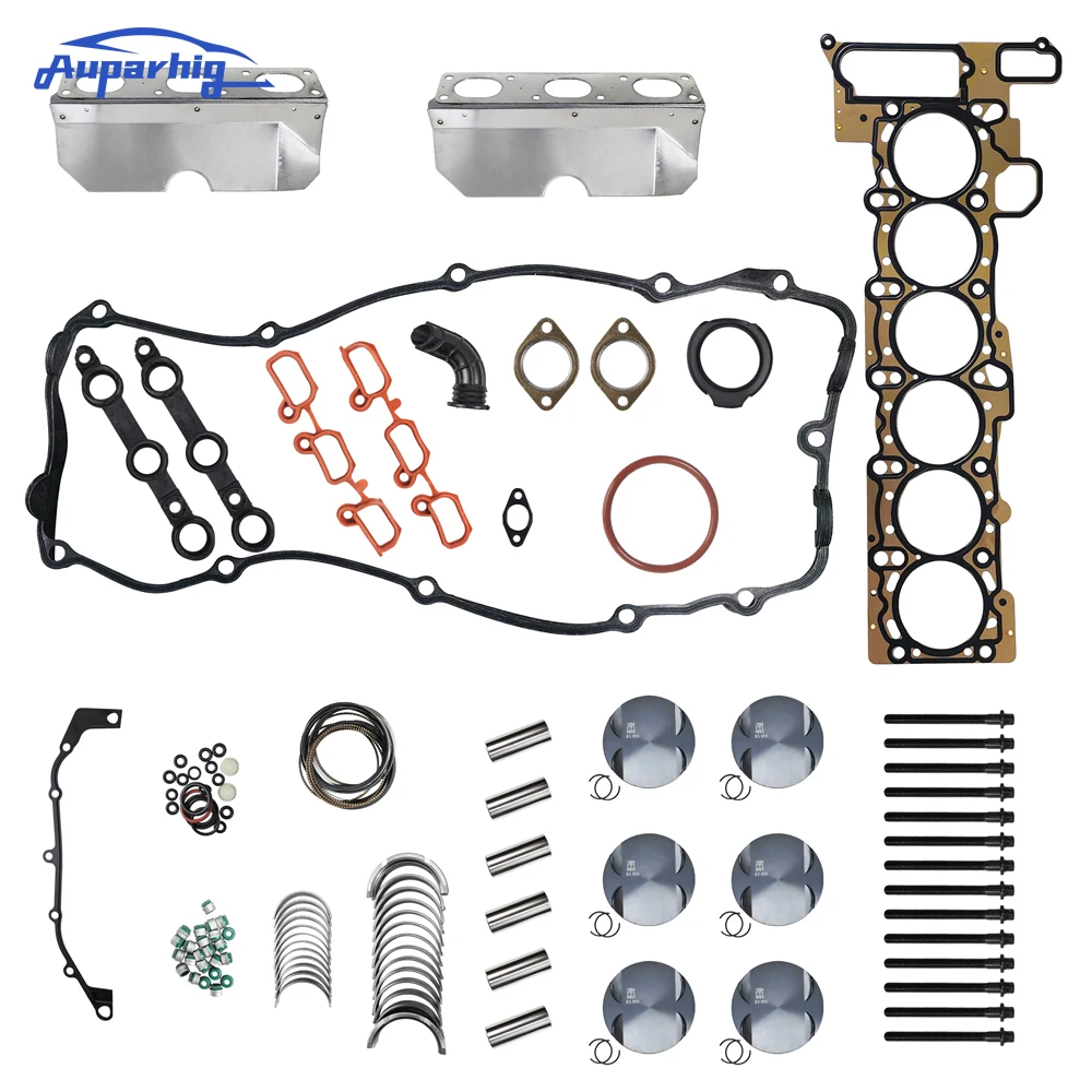 

Engine Rebuild Kit Gasket Pistons Rings HS26245PT M5425KIT For BMW E39 E46 325i 525i X3 M54 2.5 3.0L Car Accessories