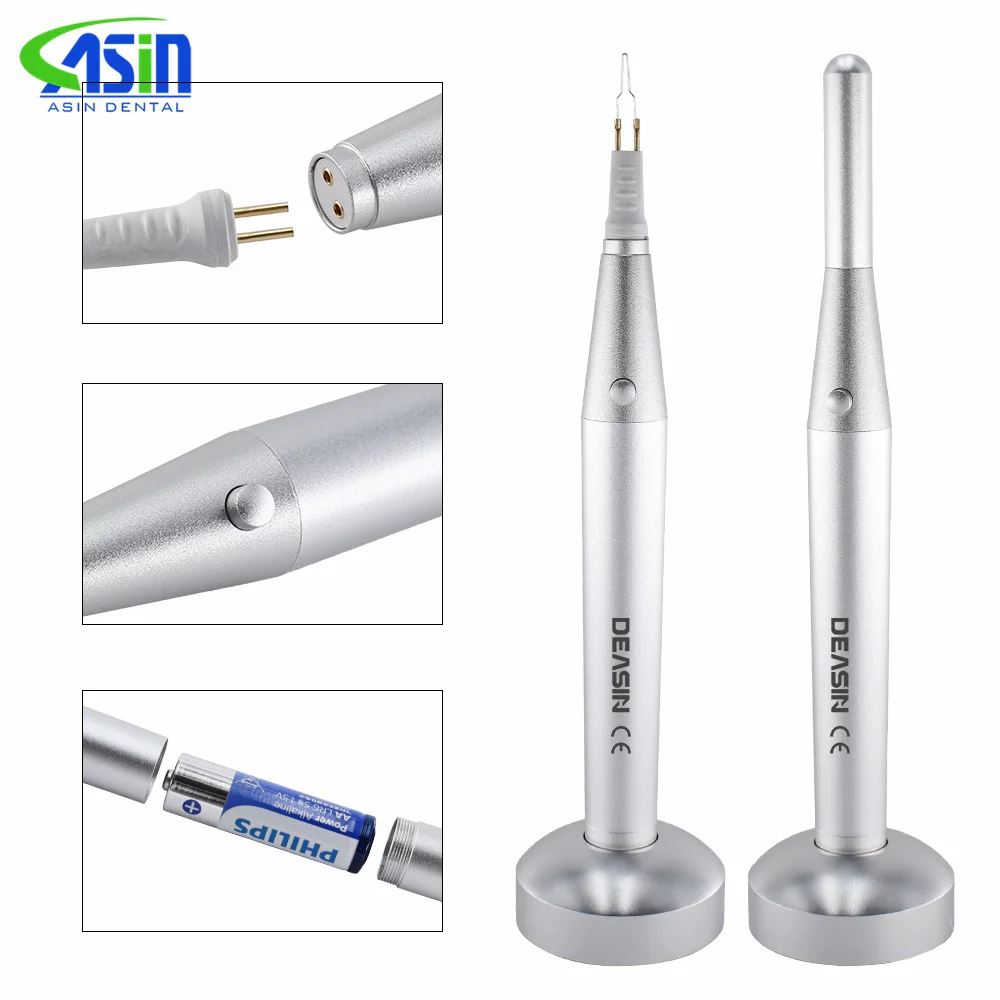 Dental Endo Gutta cutter Teeth Whitening Oral Hygiene Dental Equipment Tooth Gum Cutter Dental Gutta Percha Cutter with 8 Tips