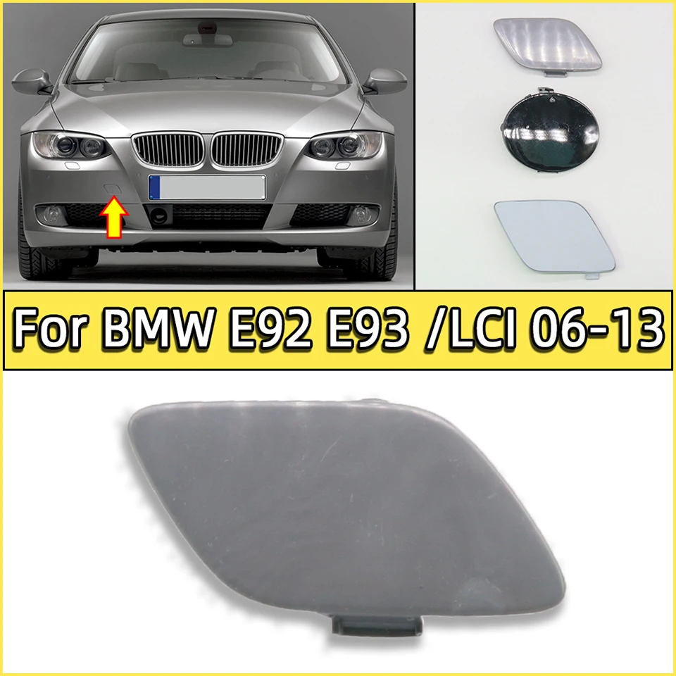 

Front Bumper Tow Hook Cover Shell Decoration Cap For BMW 3 Series E92 E93 LCI M-Sport 2006 2007 2008 2009 2010 2011 2012 2013