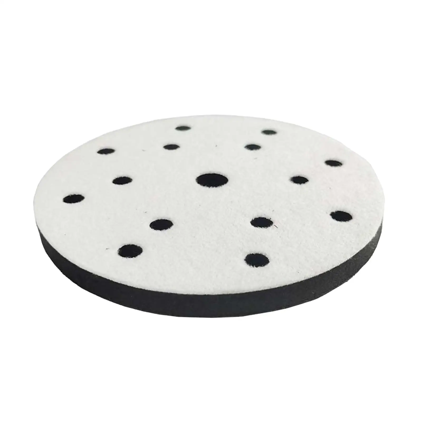 

6" 15 Hole Buffer Backing Pad Sponge Cushion for Orbital Sander Woodworking