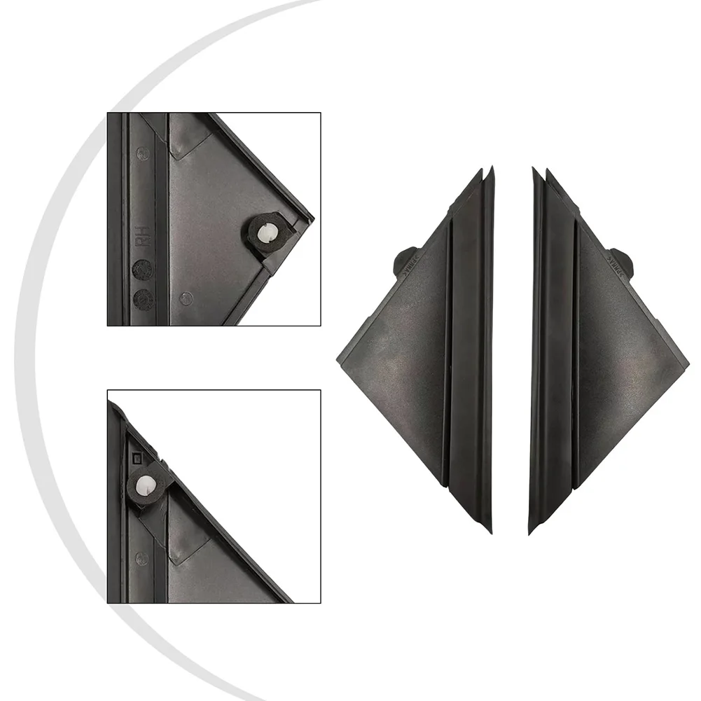 For FIAT 500 Front A-Pillar Triangle Cover ABS Trim for Vehicles Produced 2012 Through 2019 OEM 1SJ85KX7AA 1SD00KX7AA