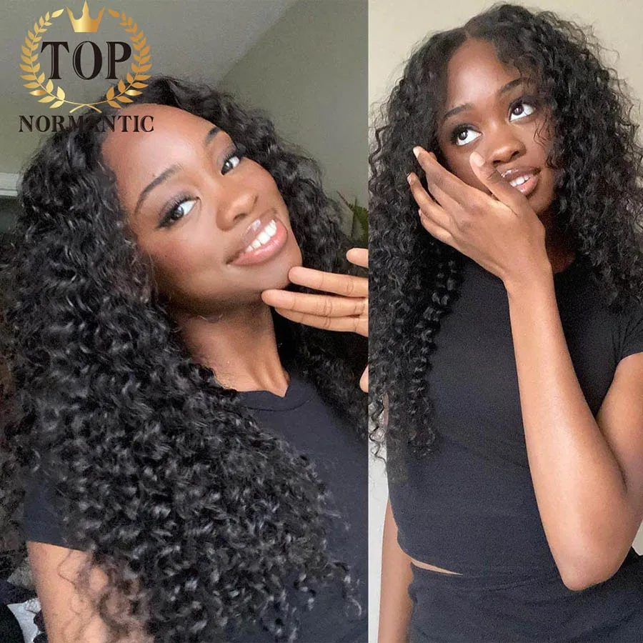 Topnormantic Glueless Wear and Go Wigs for Black Women Human Hair Glueless Ready to Wear Wigs No Glue Pre Cut Wig HD Transparent